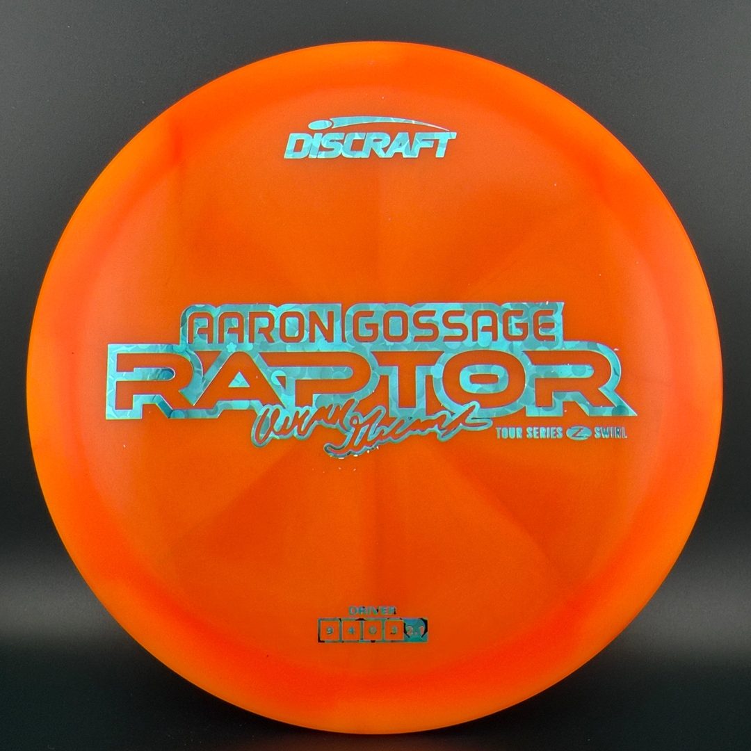 Z Swirl Raptor - Aaron Gossage 2025 Tour Series Discraft
