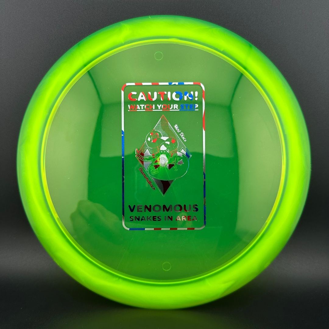 Eternal Diamondback - CAUTION Stamp MINT Discs