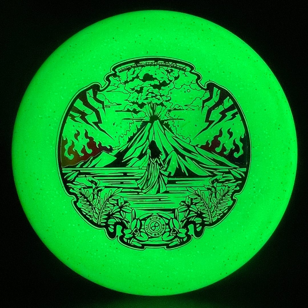 Metal Flake Glow C-Blend Alpaca - Maria Oliva 2025 Tour Series Infinite Discs