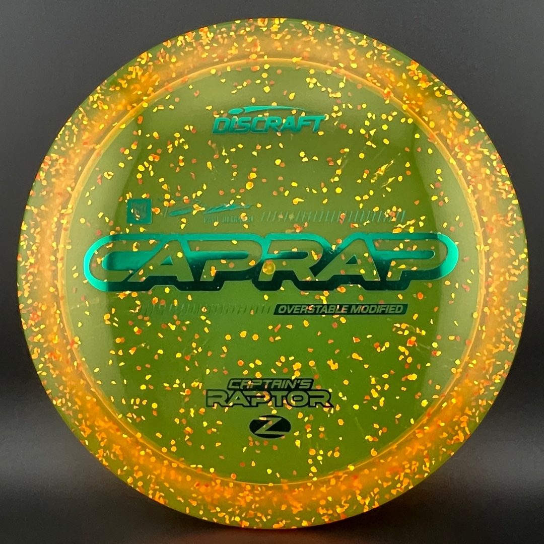 Confetti Z Captain's Raptor - Paul Ulibarri 2026 Discraft