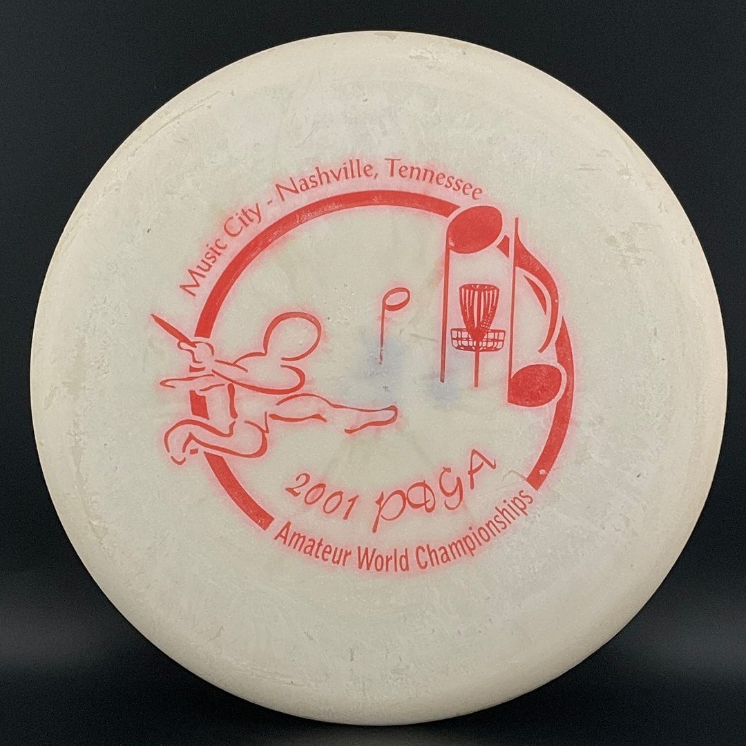 Chalk G4 Aurora MS - 2001 Nashville PDGA Am Worlds *Speedy Vault* Millennium