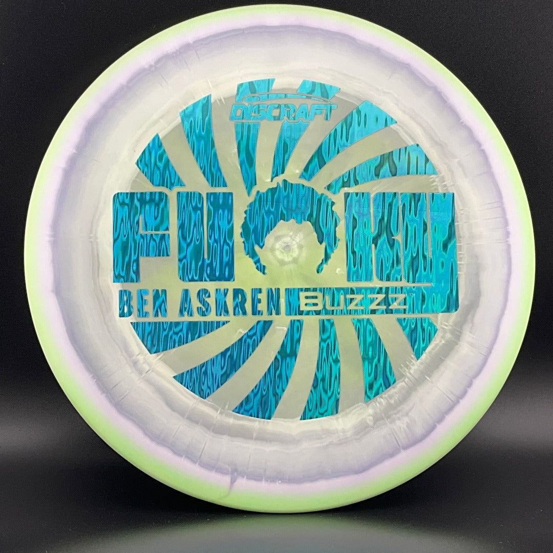 TI Blend Swirl ESP Buzzz - "Funky" Ben Askren Limited Edition Discraft