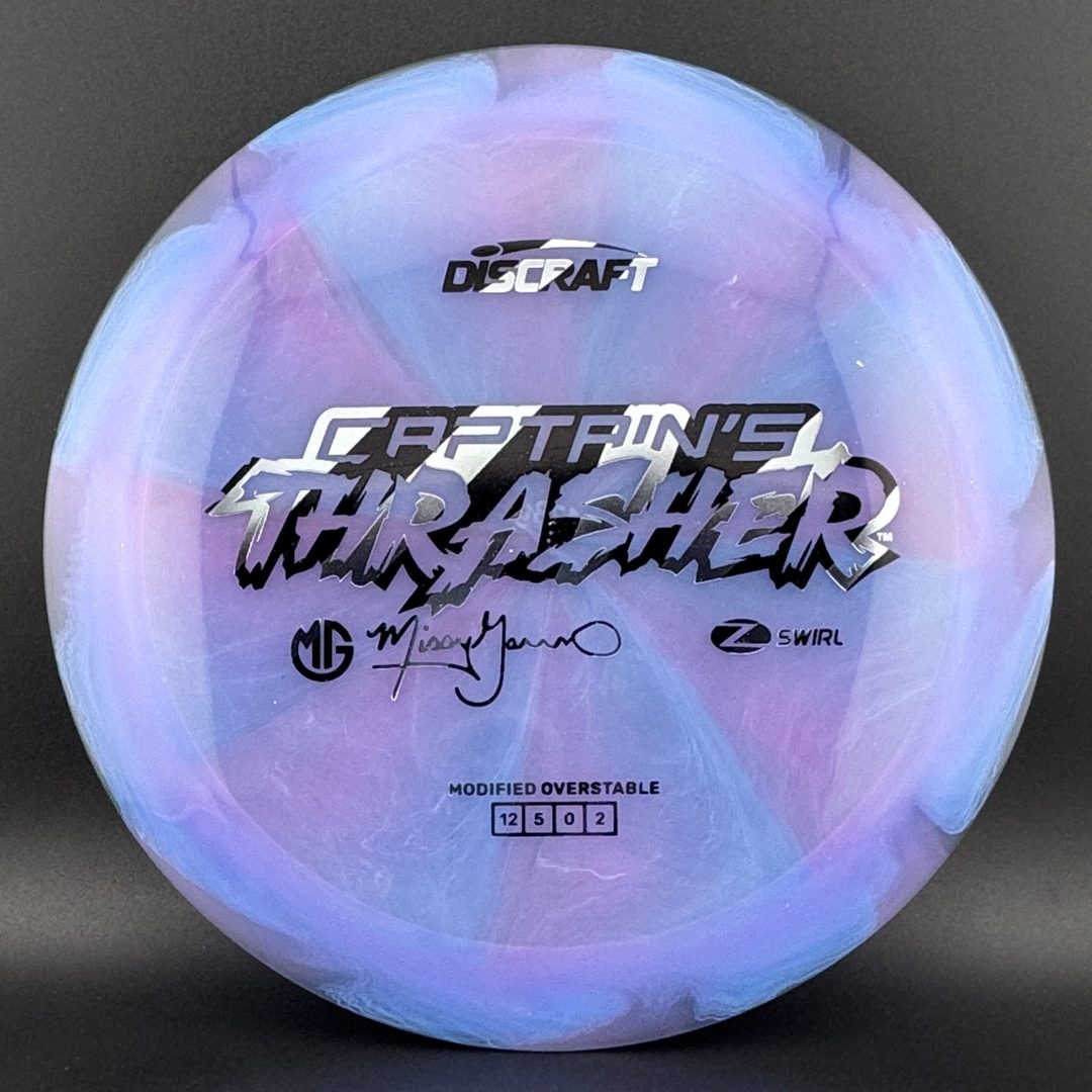 Swirly Z Captain's Thrasher - Missy Gannon 2026 Discraft