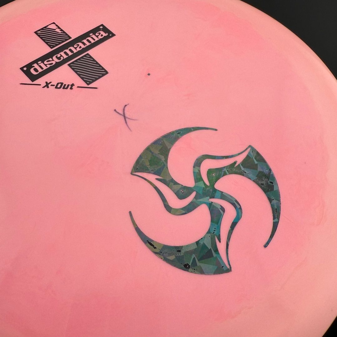 Swirly S-Line PD2 X-Out - Huk Lab Mini Tri-Fly Discmania