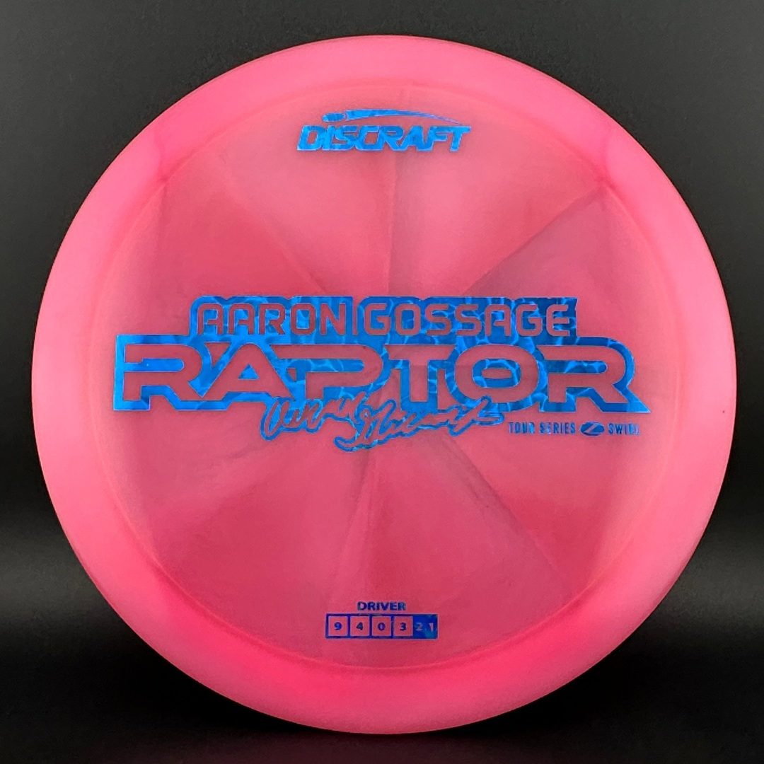 Z Swirl Raptor - Aaron Gossage 2025 Tour Series Discraft