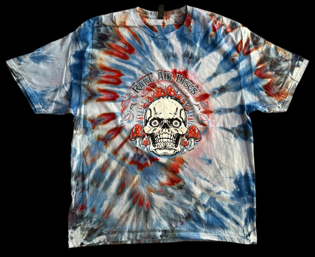 Crushin' Amanitas Tie-Dye Shirt - Produced by Thunder Shout Rare Air Discs