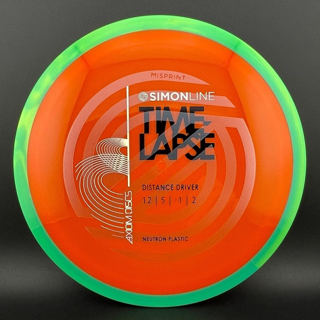 Neutron Time-Lapse Re-Tooled - Simon Line Misprint Axiom