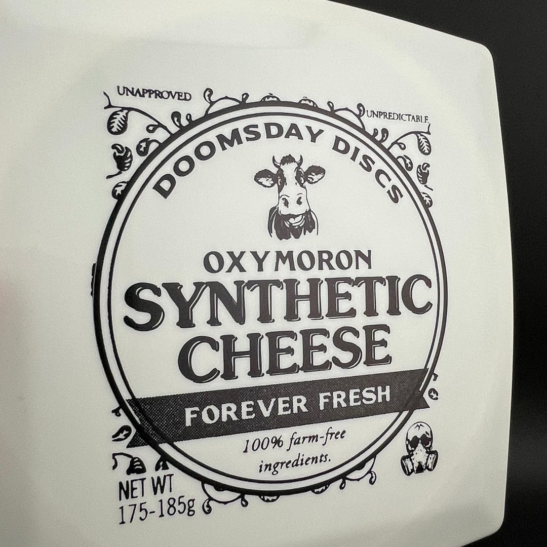 Survival Oxymoron - Synthetic Cheese *Square Novelty Disc Doomsday Discs
