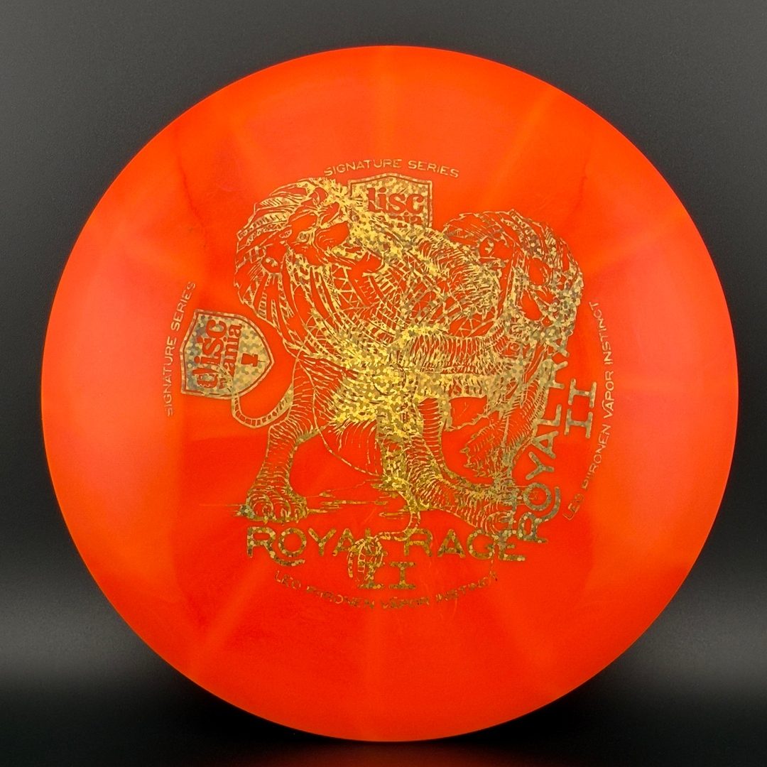Vapor Instinct - Royal Rage II Double Stamp *Warehouse Stash* Discmania