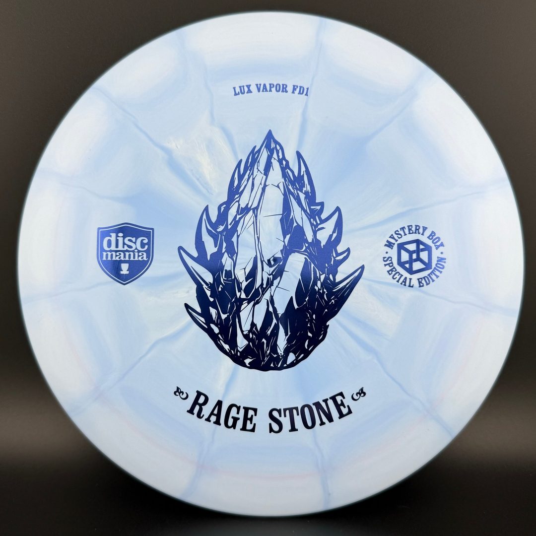 Lux Vapor FD1 First Run - "Rage Stone" MB '23 Discmania