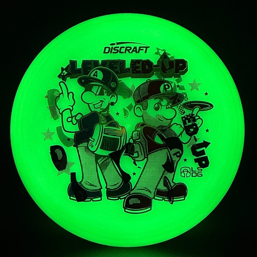 Mega Glo Luna - Leveled-Up Misprints - McBeth & Barela Discraft