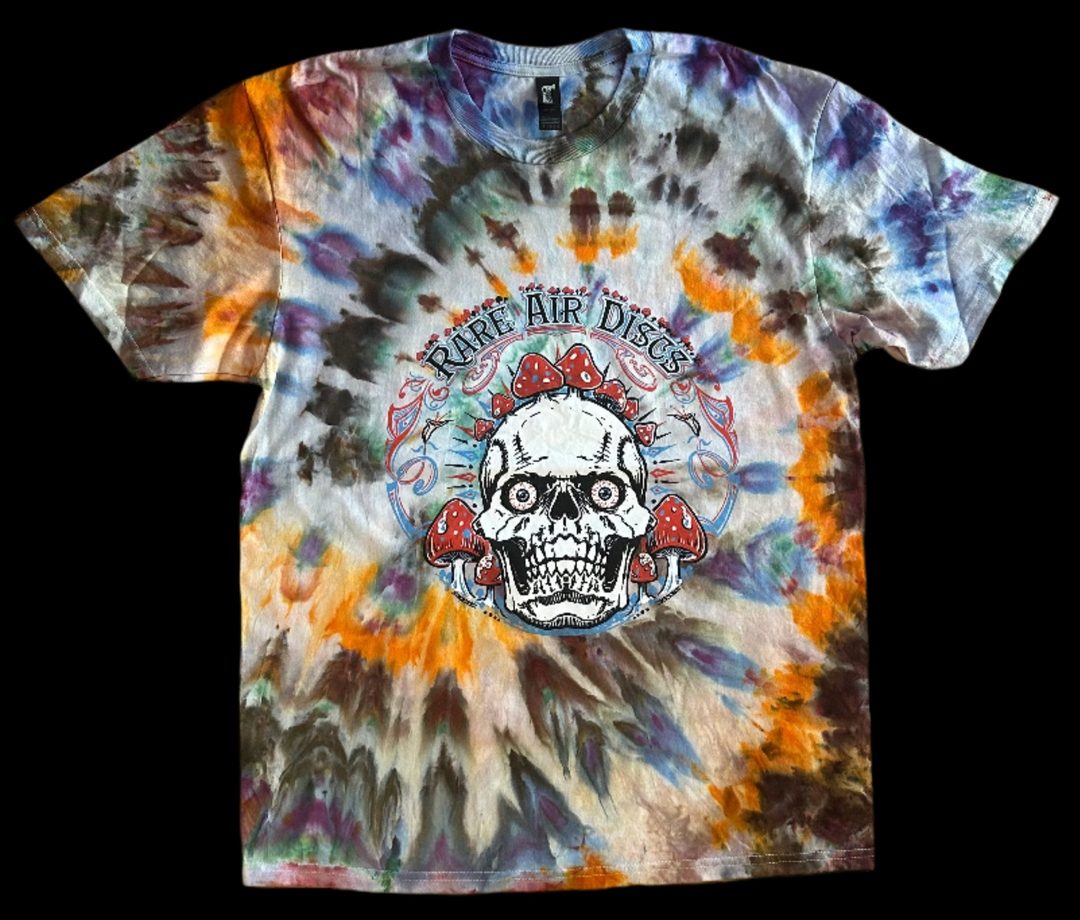 Crushin' Amanitas Tie-Dye Shirt - Produced by Thunder Shout Rare Air Discs