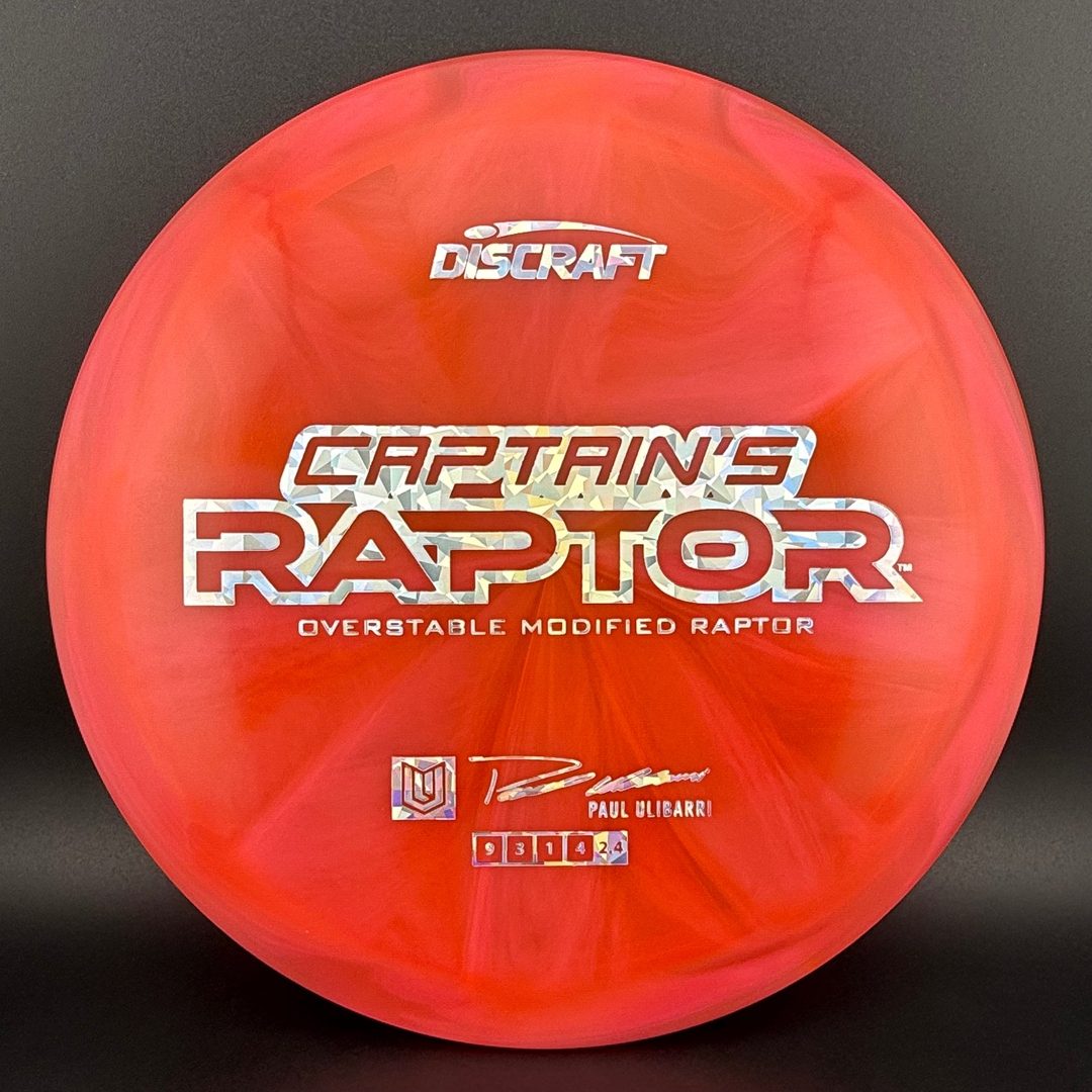 Special Z Blend Captain's Raptor - Paul Ulibarri 2025 Signature Series Discraft