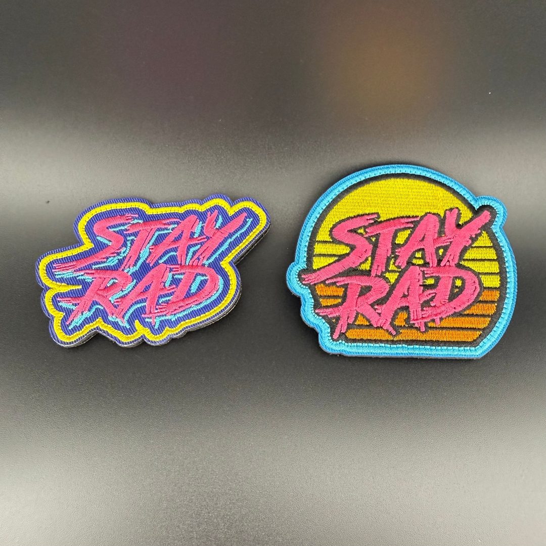 STAY RAD Patch - Hook N Loop Patch Rare Air Discs