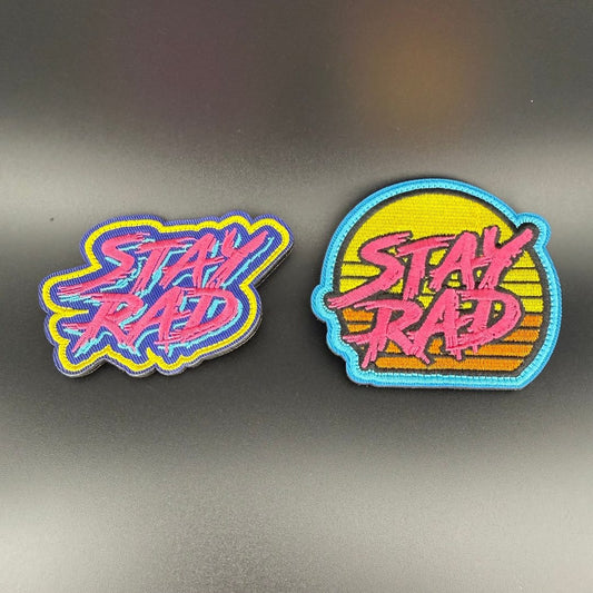 STAY RAD Patch - Hook N Loop Patch Rare Air Discs
