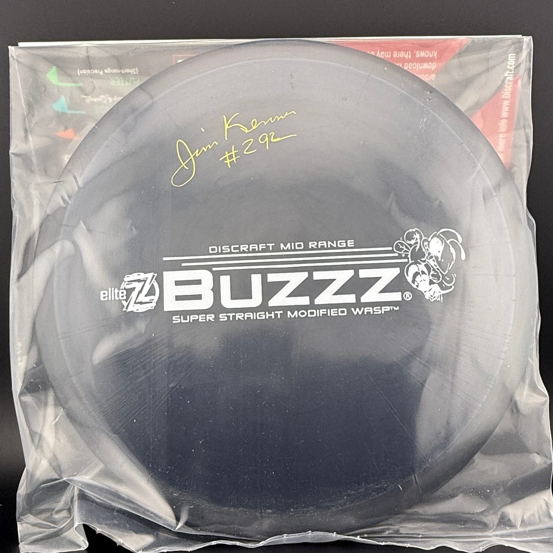 Elite Z Buzzz - Jim Kenner Autographed - Throwback Edition Discraft