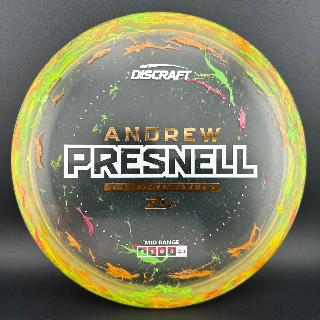Jawbreaker Z FLX Swarm - 2024 Andrew Presnell Tour Series Discraft