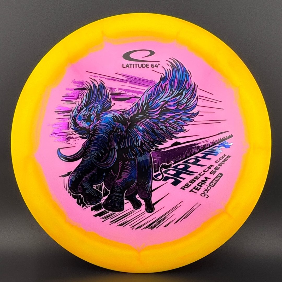 Gold Orbit Sapphire - Rebecca Cox 2026 Tour Series Latitude 64