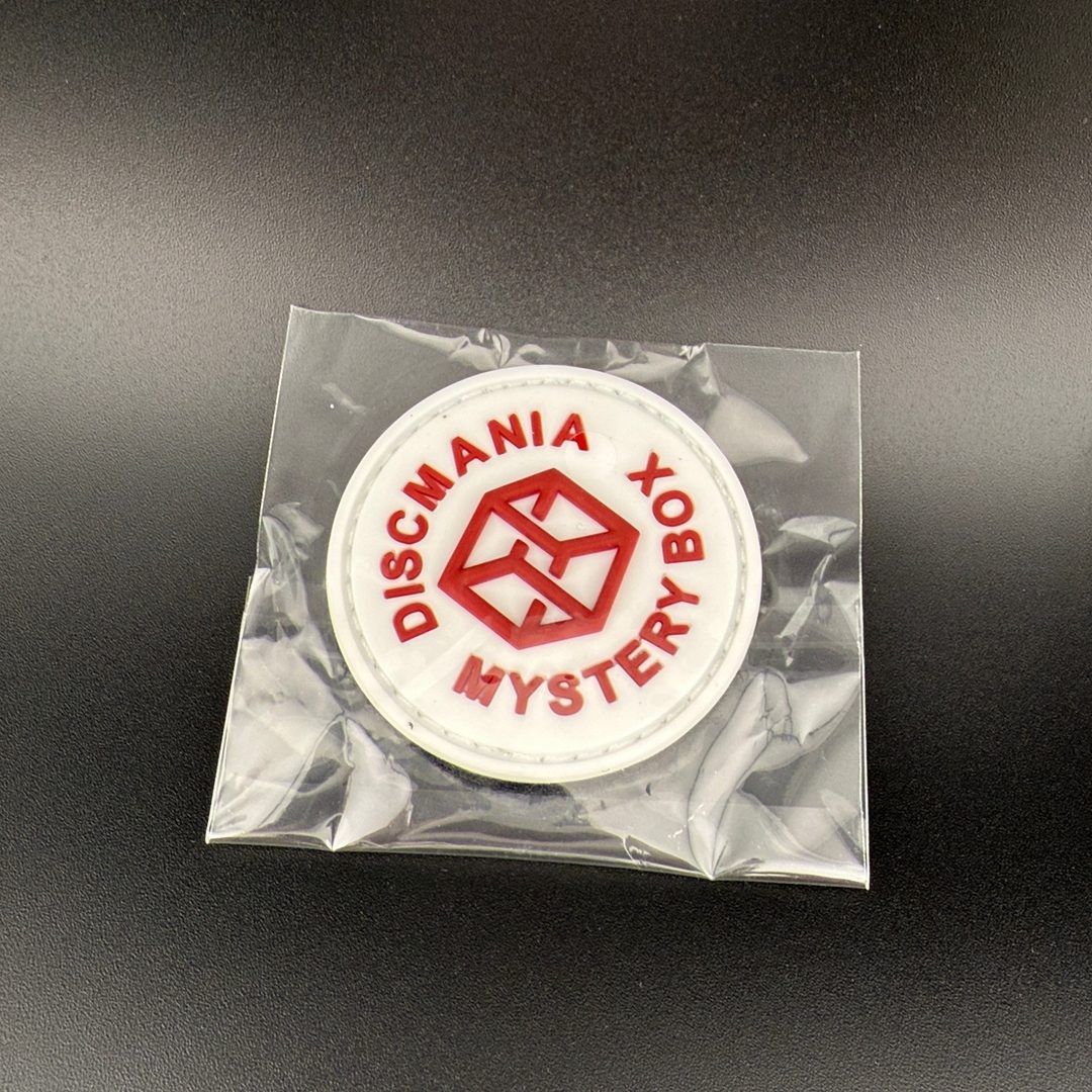 Mystery Box PVC Patches Hook N Loop Backside Discmania