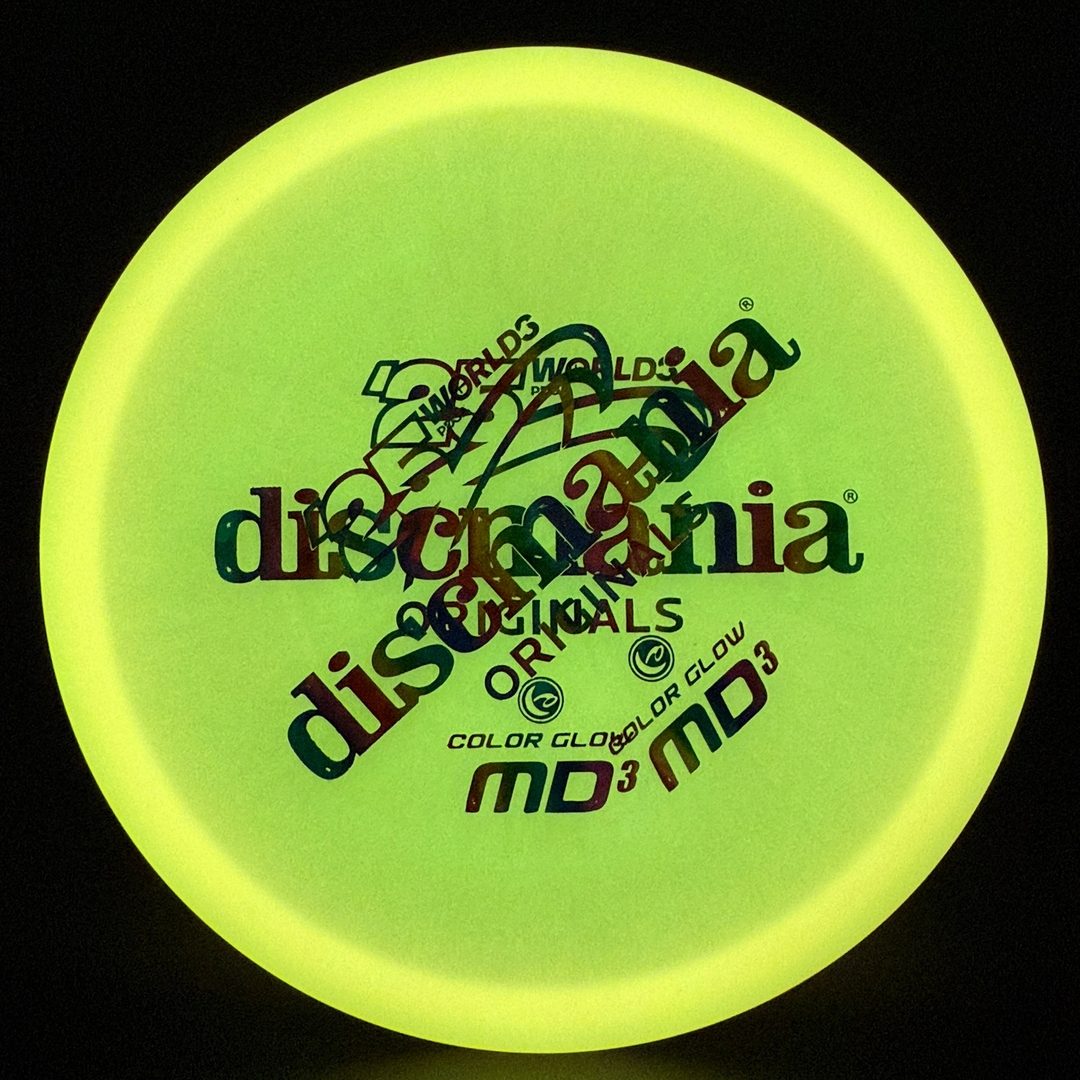 Color Glow C-Line MD3 - Multi Stamp - Pro Worlds 2025 Discmania