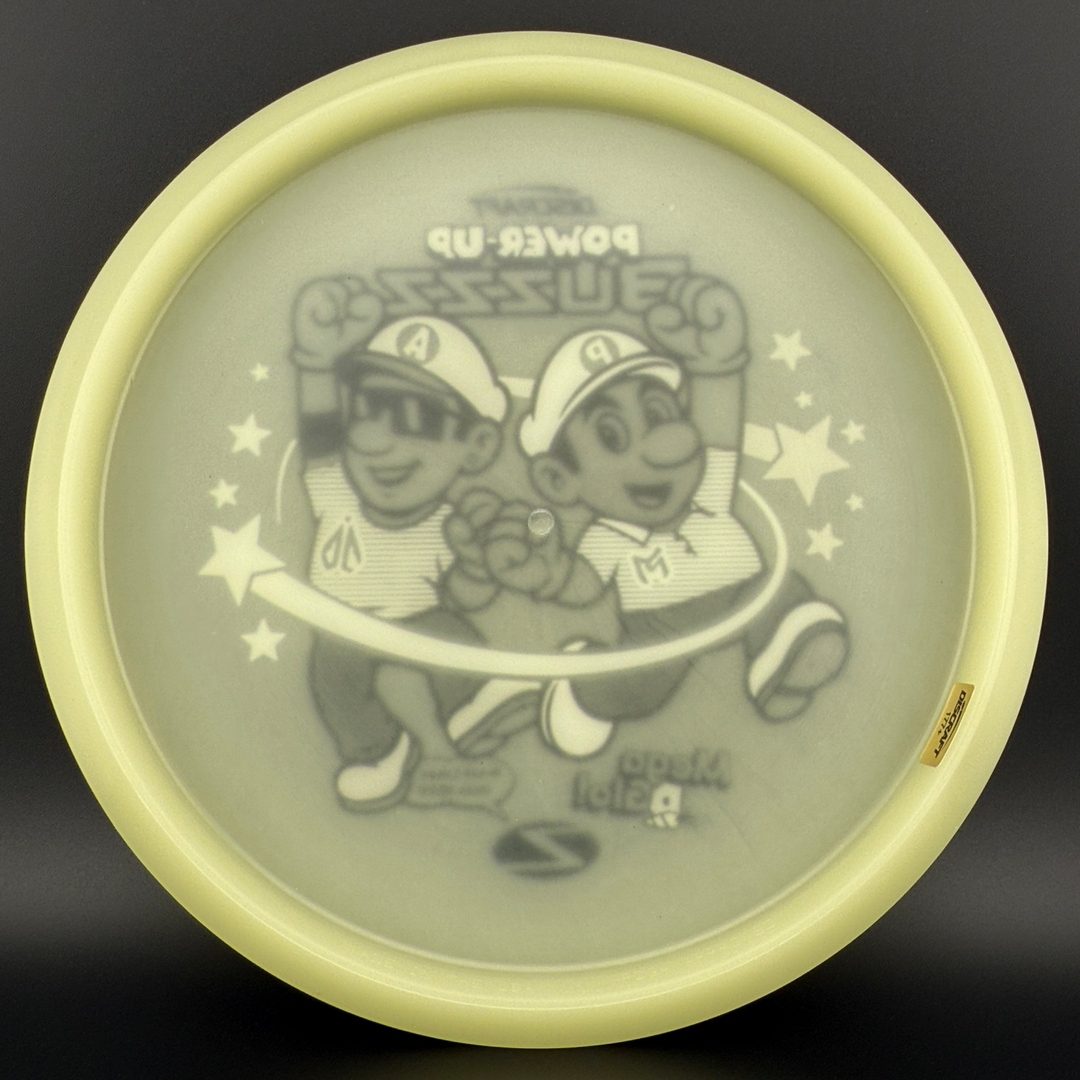 Mega Glo Buzzz - Power-Up - Paul McBeth & Anthony Barela Collab Discraft