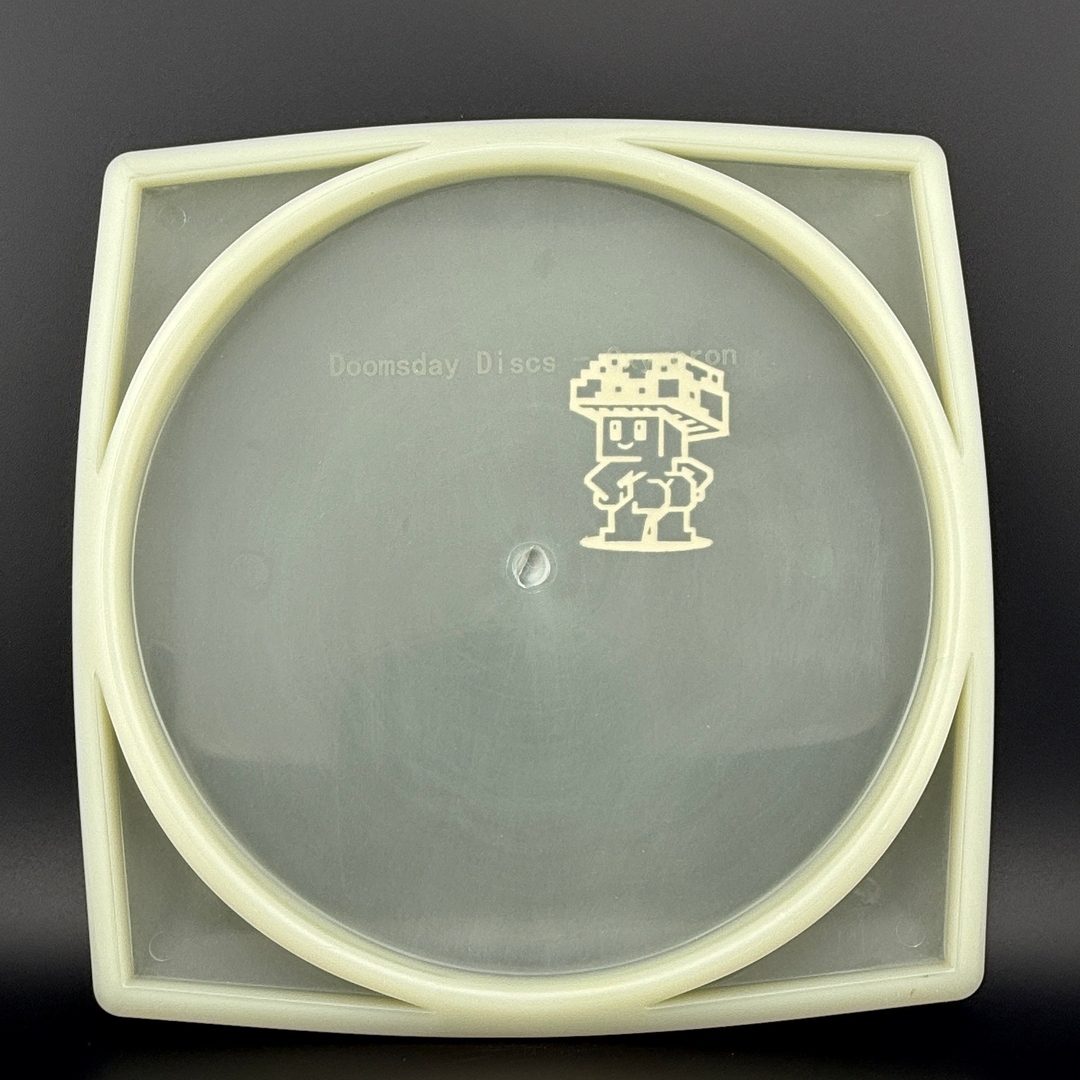 Glow Isolation Oxymoron - Mushbutt - Square Novelty Disc Doomsday Discs