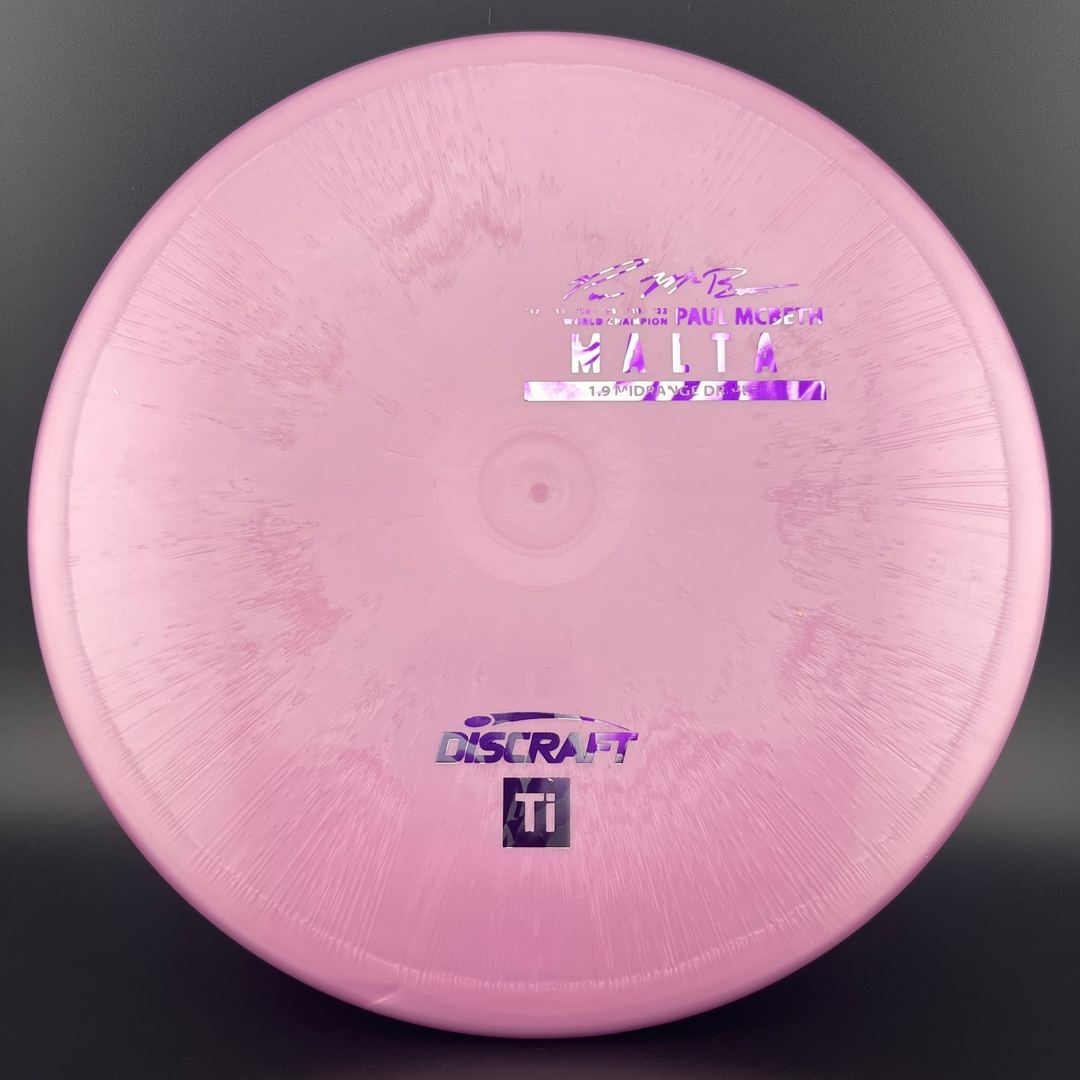 Titanium Malta - Paul McBeth Signature Discraft