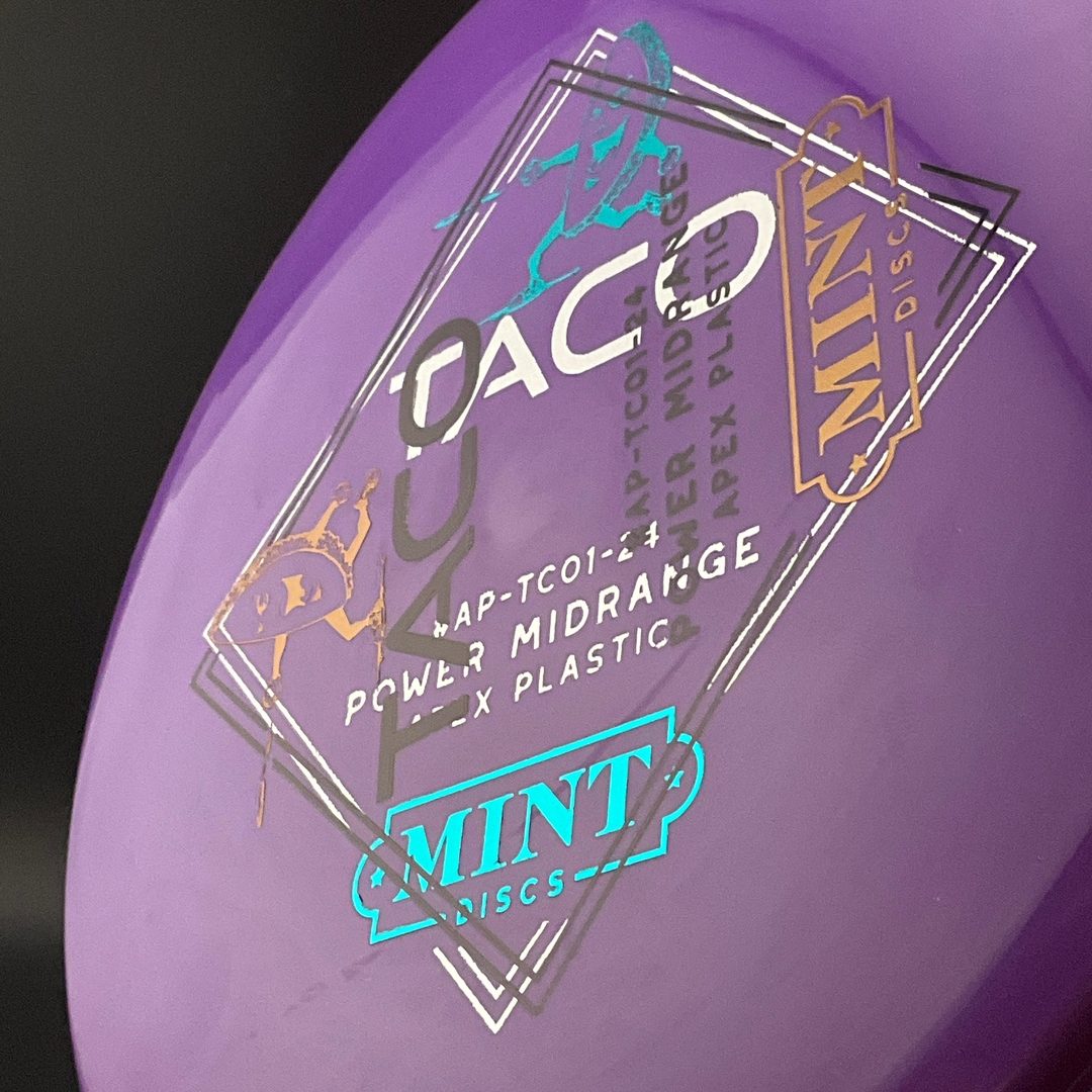 Apex Taco - 2024 First Run - Double Stamp MINT Discs
