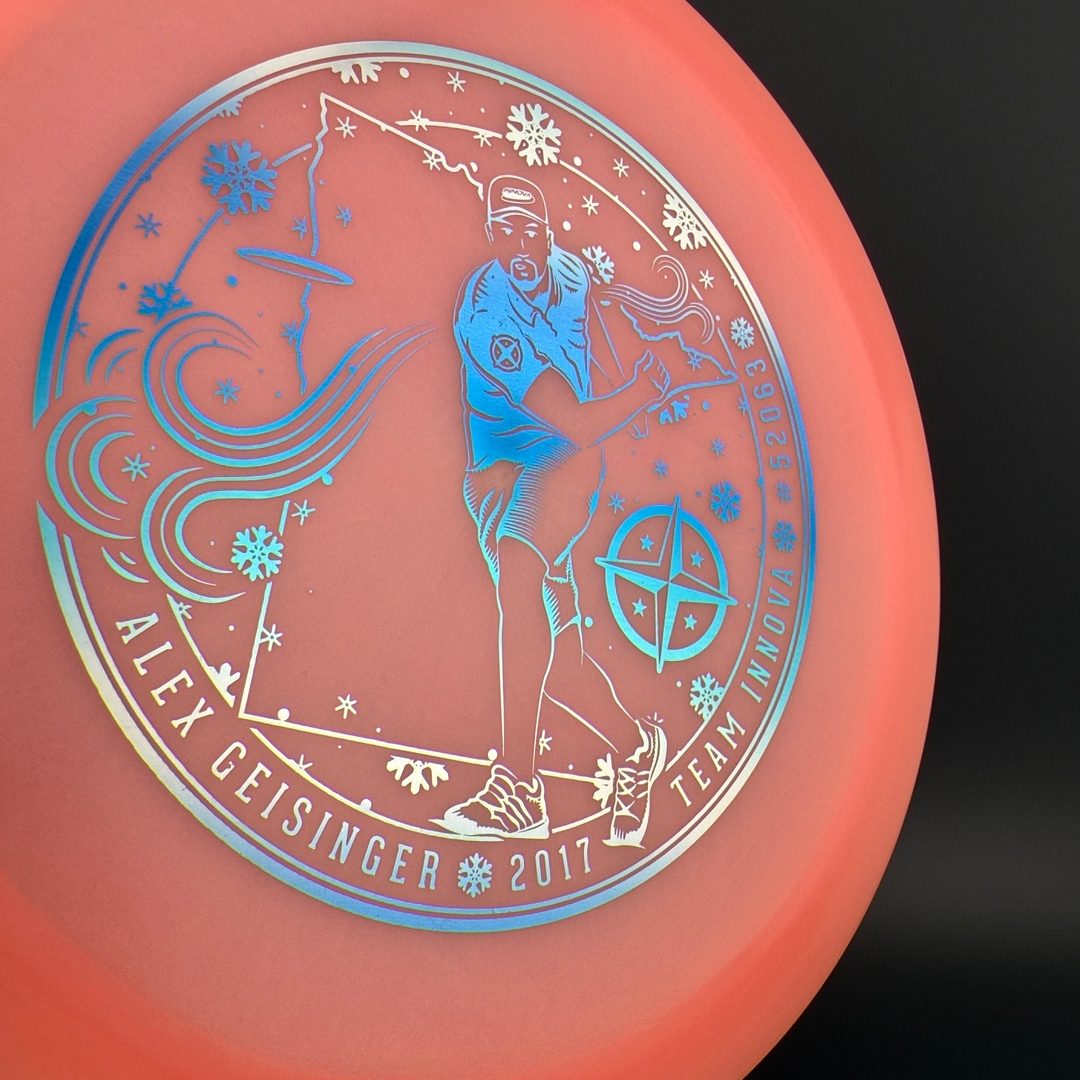 Glow Champion Firebird Embossed - 2017 Alex Geisinger *Gibson Stash* Innova