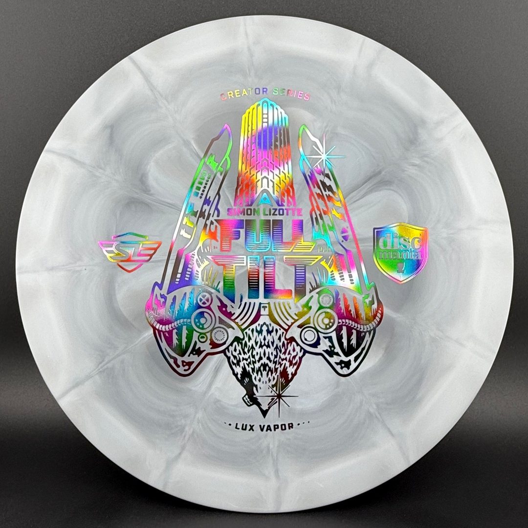 Lux Vapor Full Tilt - Simon Lizotte Creator Series - Gray / Jellybean Discmania