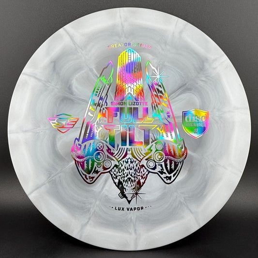 Lux Vapor Full Tilt - Simon Lizotte Creator Series - Gray / Jellybean Discmania