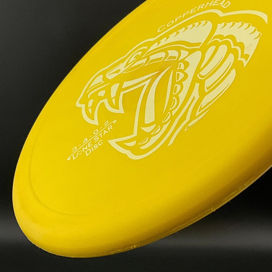 Victor V1 Copperhead - Artist Series Snake Head Lone Star Discs