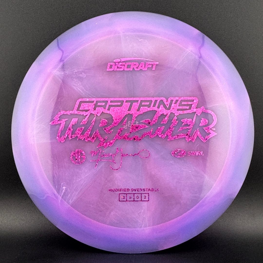 Swirly Z Captain's Thrasher - Missy Gannon 2026 Discraft