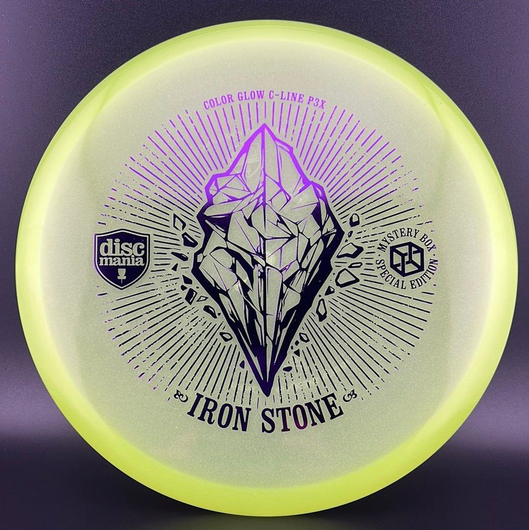 Color Glow C-Line P3X - First Run "Iron Stone" MB 23 Discmania