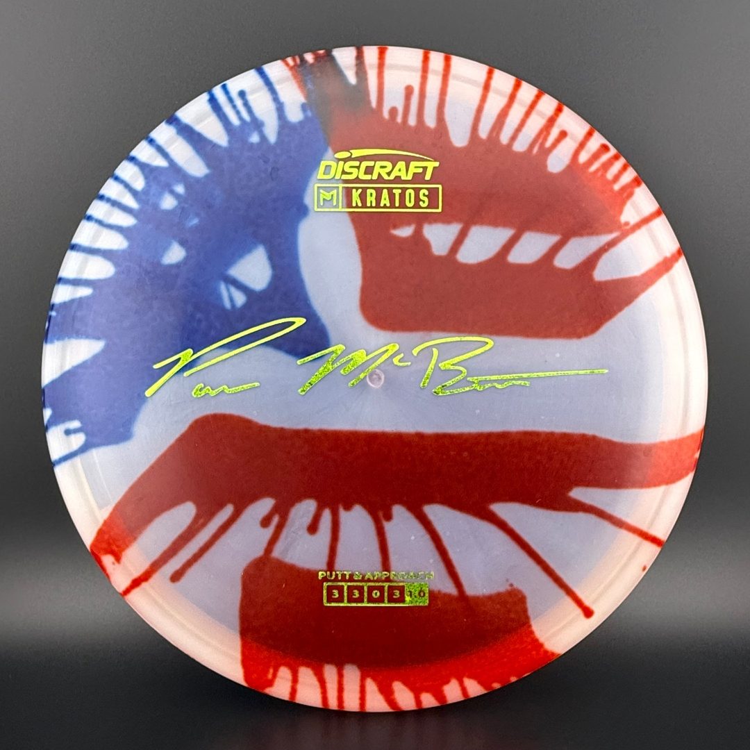 Fly Dye Z Kratos - Paul McBeth Discraft