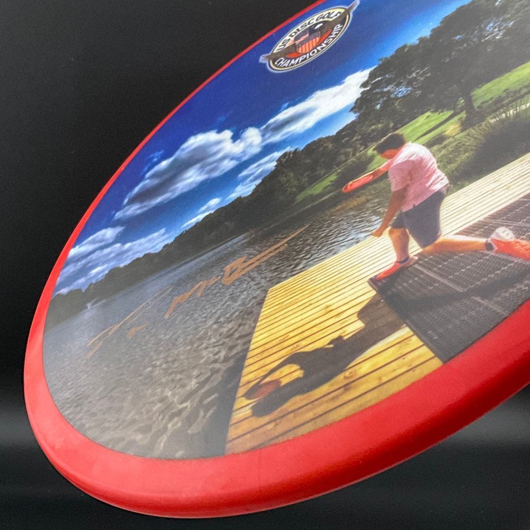 Star INNColor Atlas *Signed* - Paul McBeth - 2014 USDGC Hole 18 - Red! Innova