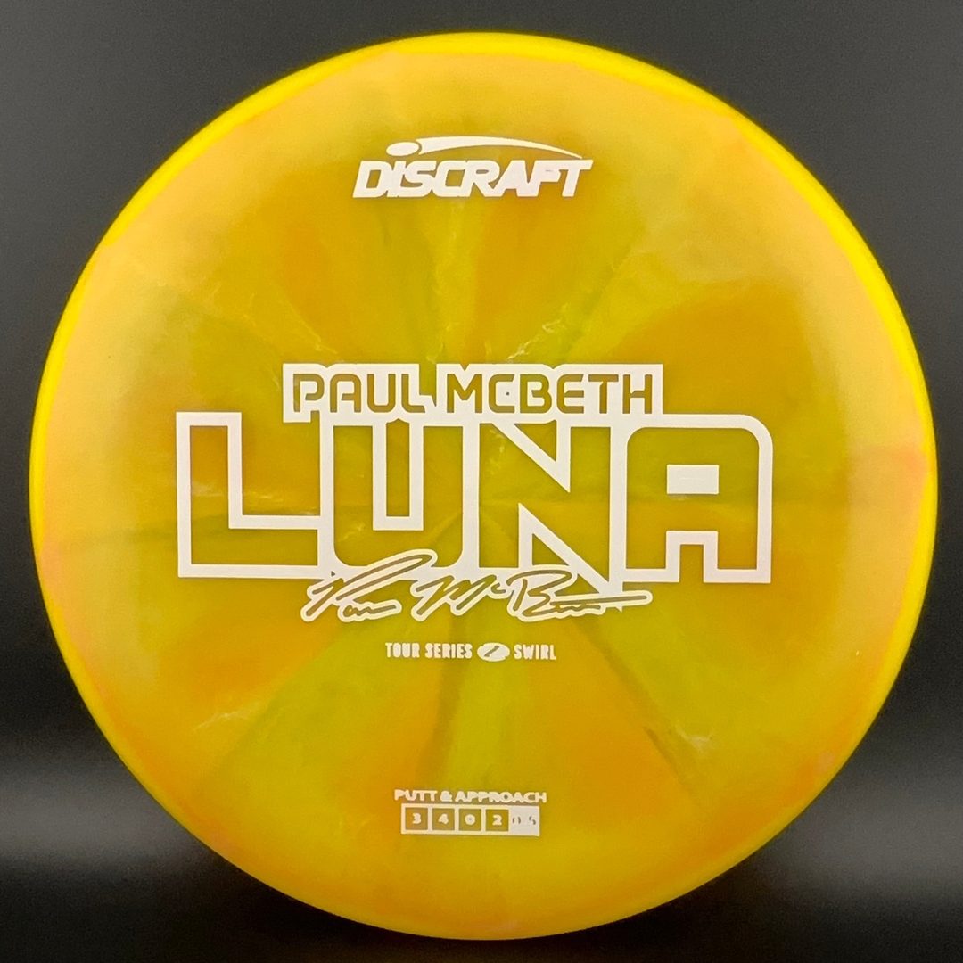 Z Swirl Luna - 2025 Paul McBeth Tour Series Discraft