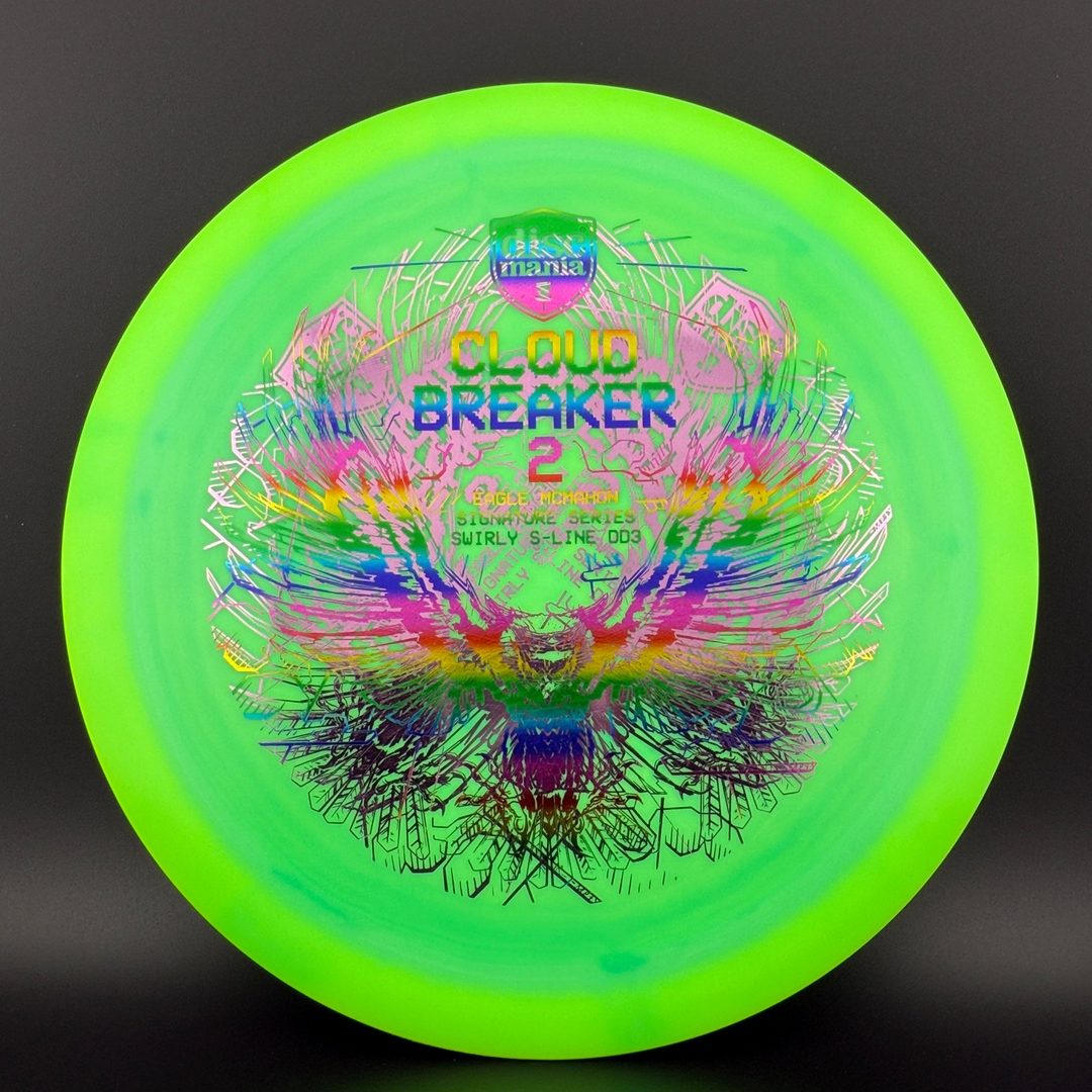 Swirly S-Line DD3 - Cloud Breaker 2 Multi-Stamp X-Out - Eagle McMahon Sig Discmania