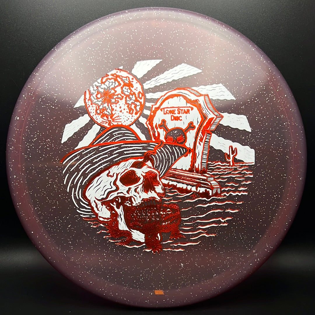 Founders Horny Toad - First Run - Art by Ripper Studios Lone Star Discs