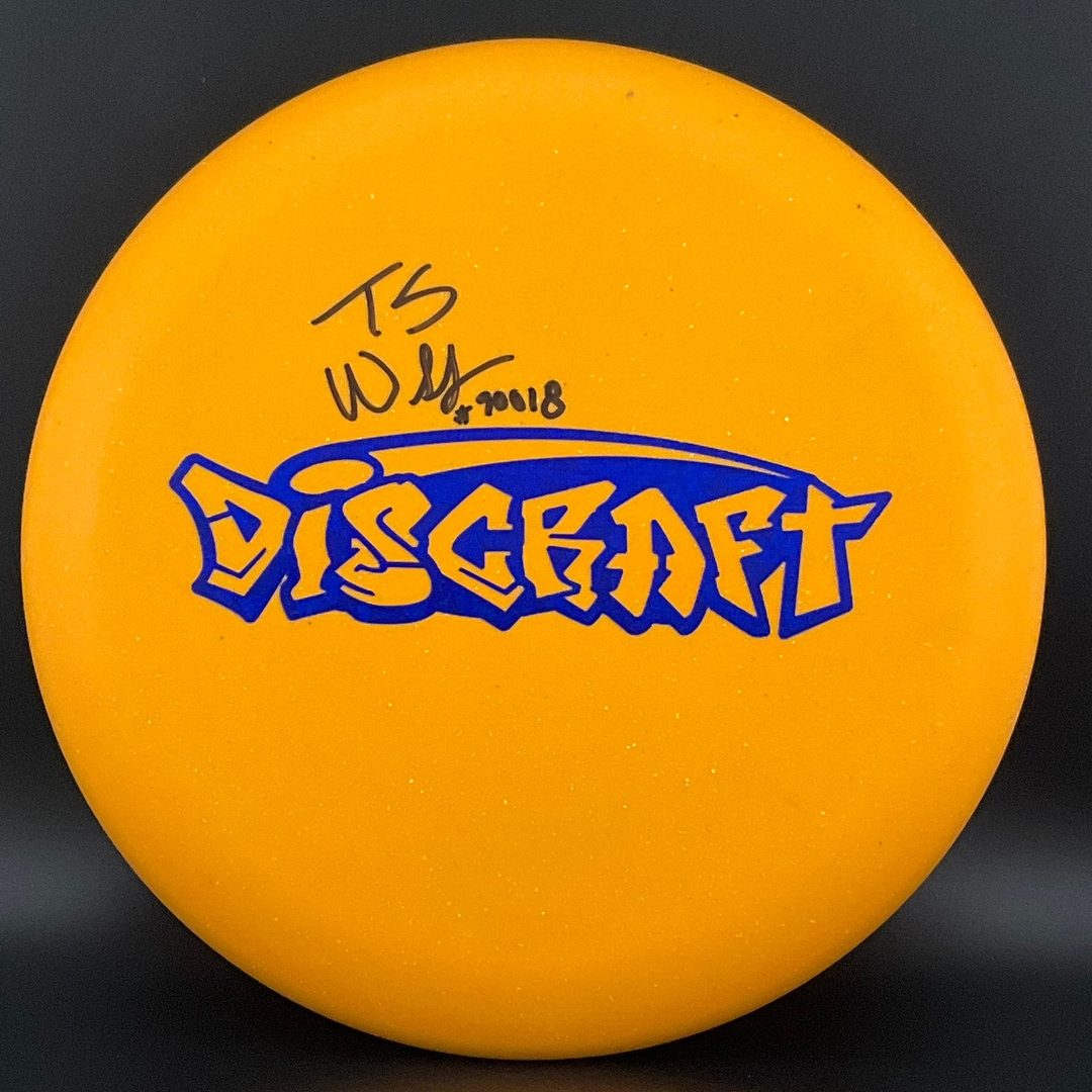 Speckled Pro D Challenger *Signed* - Graffiti Barstamp Discraft