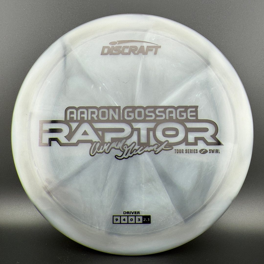 Z Swirl Raptor - Aaron Gossage 2025 Tour Series Discraft