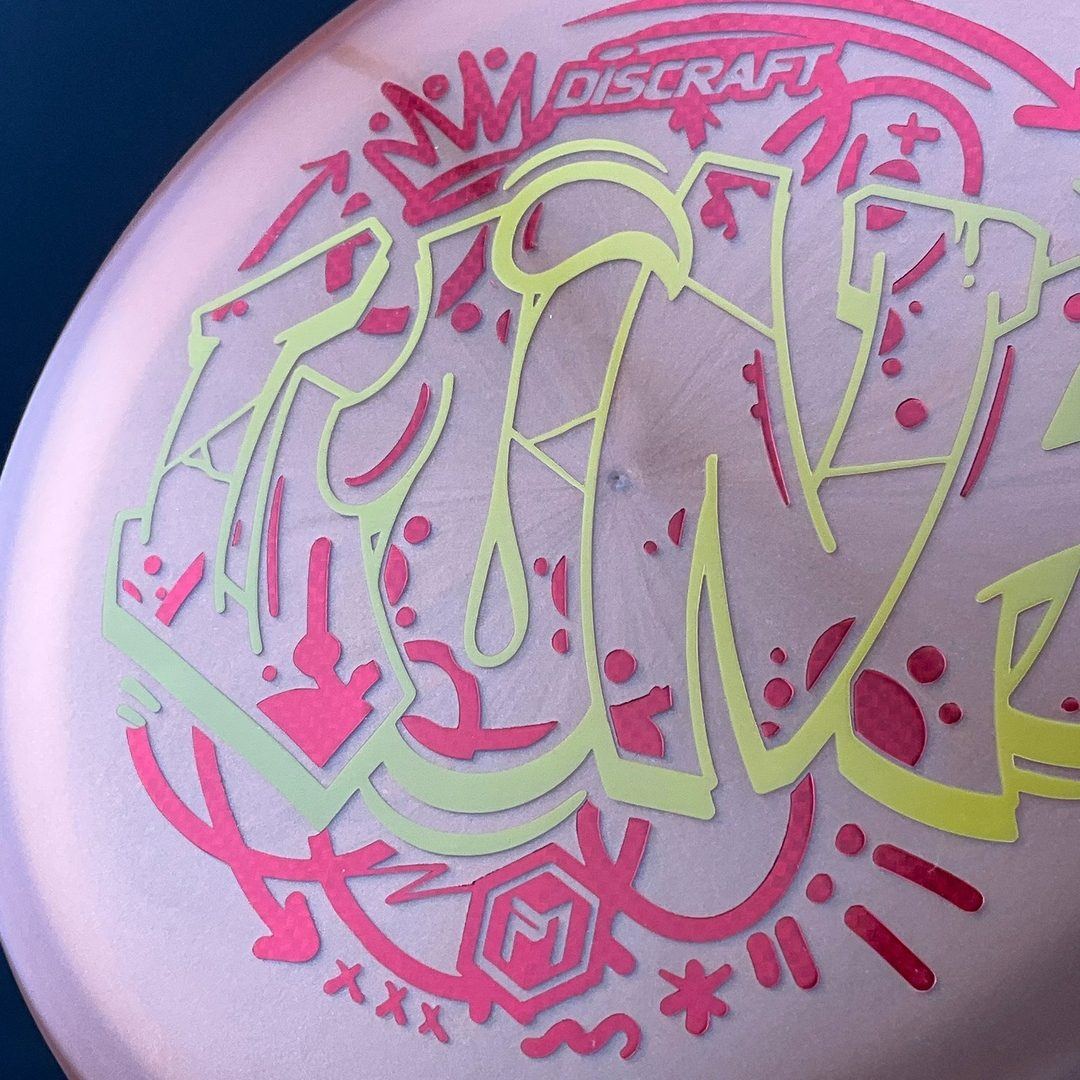 Colorshift Z Luna - XL Graffiti Stamp - Paul McBeth Discraft