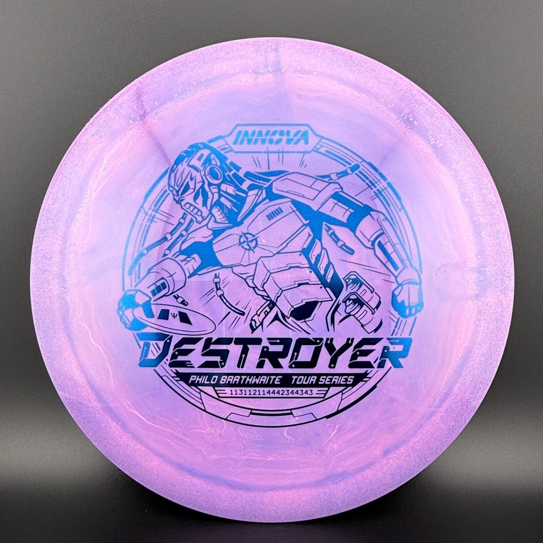 Swirly Star Destroyer - Philo Brathwaite 2025 Tour Series Innova