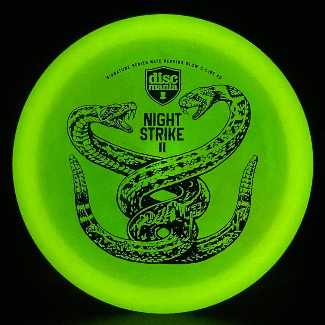 Color Glow C-line FD - Night Strike 2 - Innova Made *Warehouse Stash* Discmania