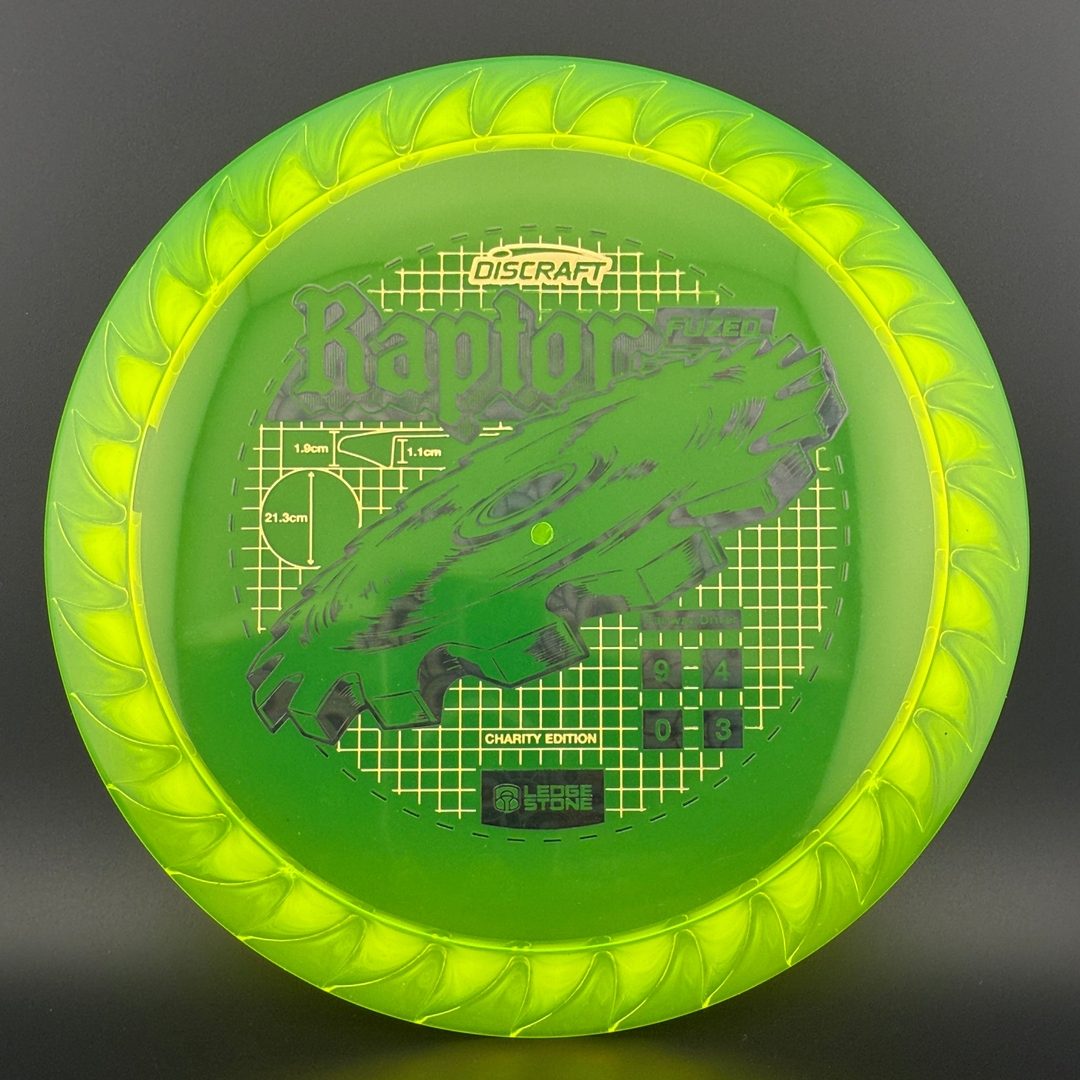 FuZed CryZtal FLX Raptor - First Run Discraft