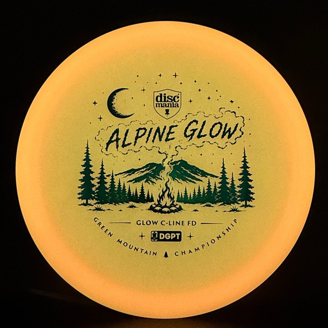 Glow C-Line FD - Alpine Glow - Green Mountain Championship Discmania