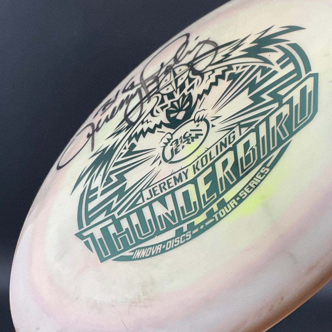 Swirly Star Thunderbird *Signed* - 2017 Jeremy Koling Tour Series Used Innova