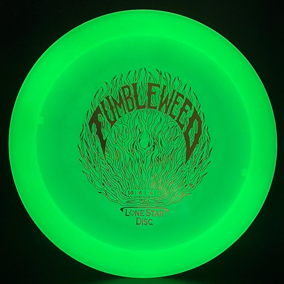 Alpha Glow Tumbleweed - Understable Driver Lone Star Discs
