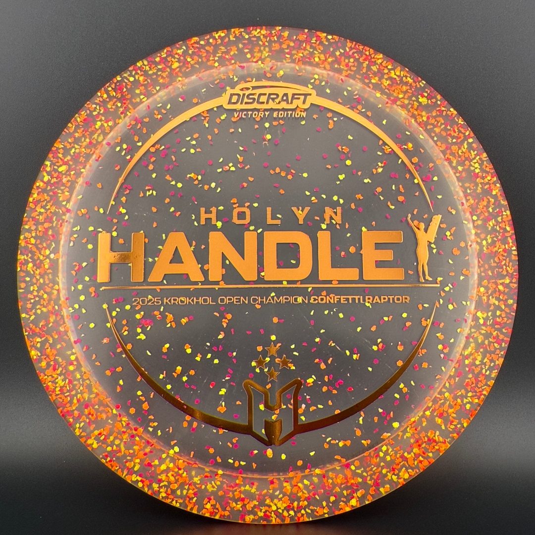 Confetti Z Raptor - Holyn Handley 2025 Krokhol Open Discraft