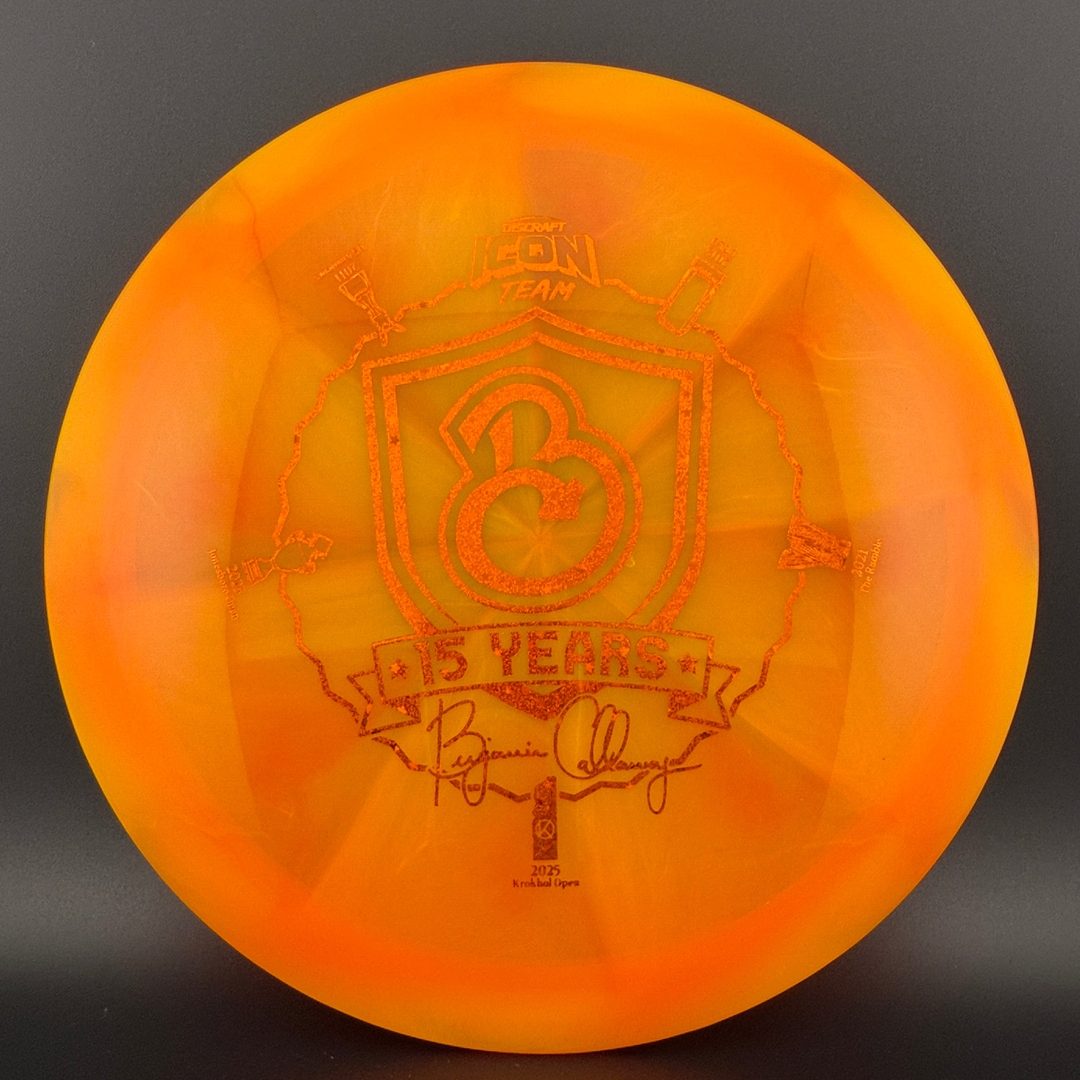 Z Swirl Undertaker - Ben Callaway 15 Year ICON Team Discraft